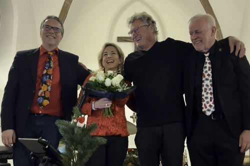 30.11.2024  THREE KINGS AND A QUEEN mit v.lks. Georg Derks (p), Christian Schröder (dr) und Paul Brandes (b), St. Peter Kempen